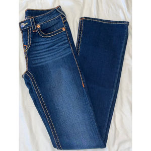 True Religion Slim fit boot cut blue jeans
